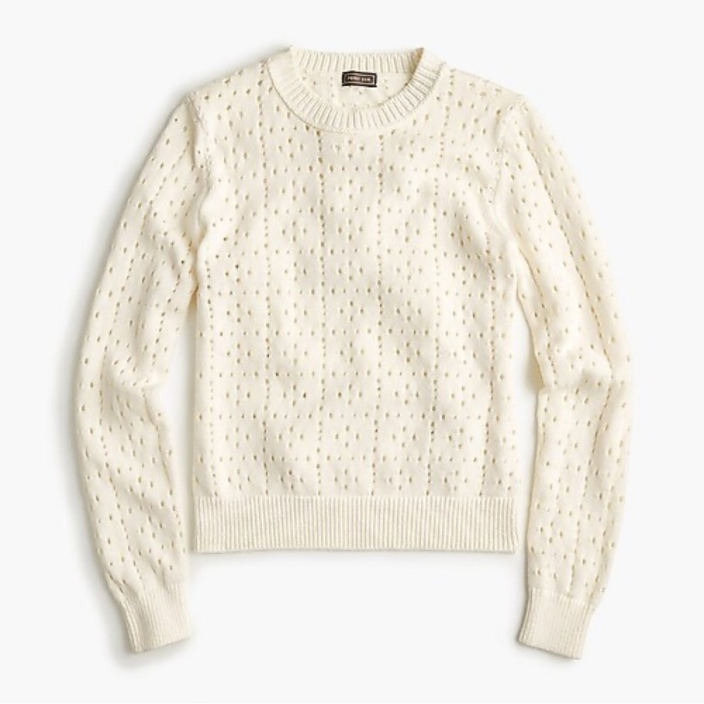 Point Sur x J.Crew cotton sweater.